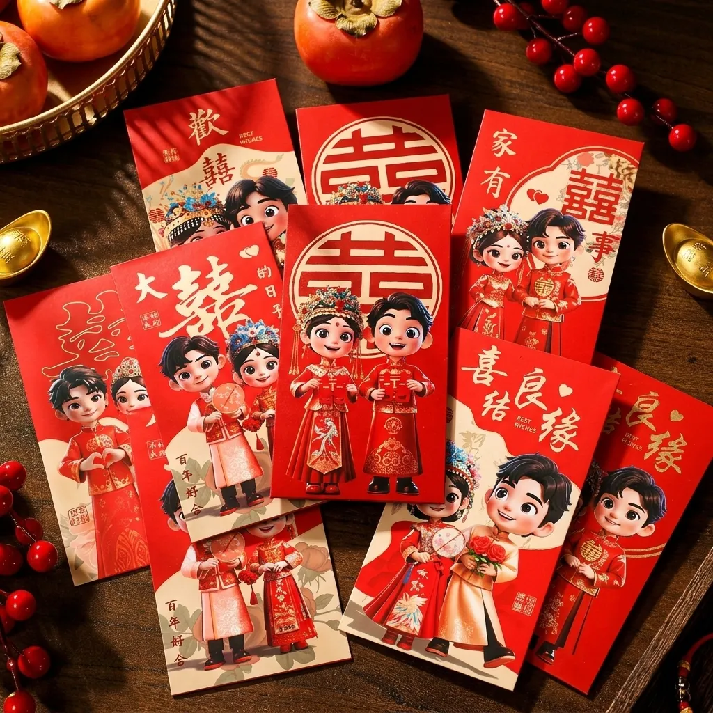 Ampao Wedding Fancy Couple ISI 6 Lembar