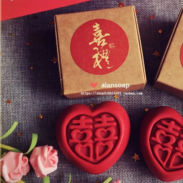 Sabun Love Shuang Xi Merah & Pink 90 Gr