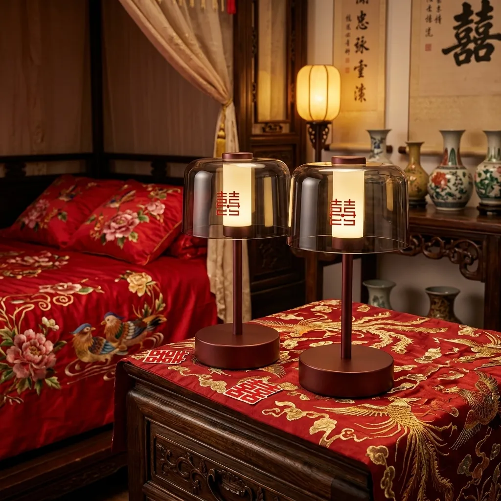 Lampu Kamar Marun Charger