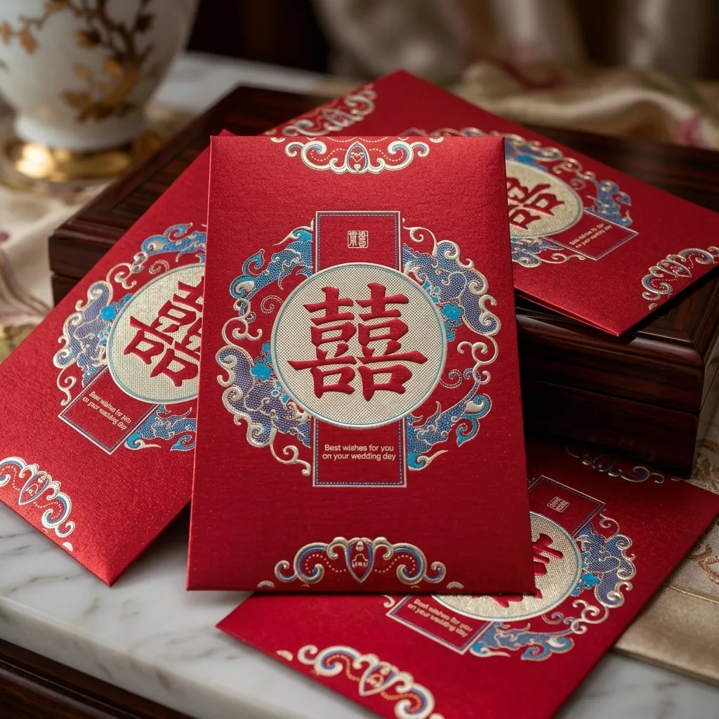 Ampao Shuang Xi Ukuran 8x12cm 6 Lembar