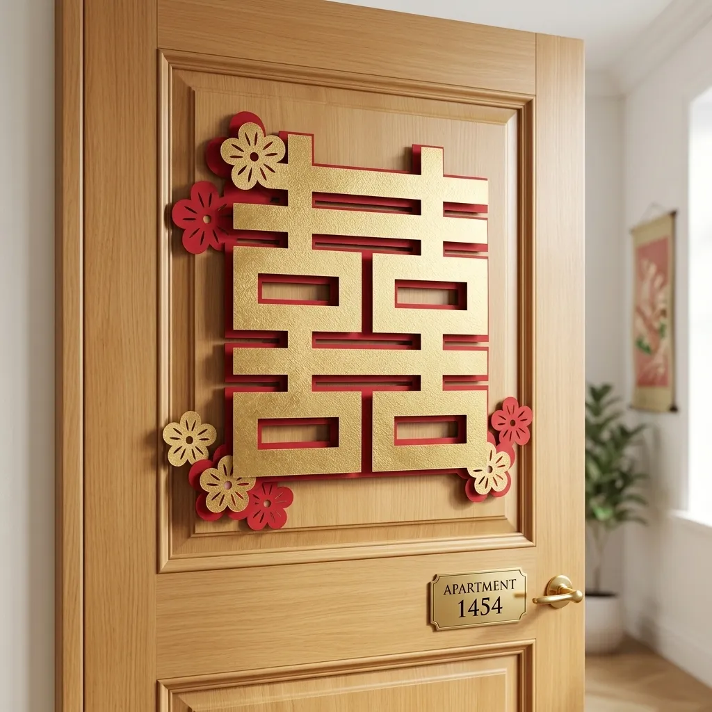 Tempelan Pintu 3D