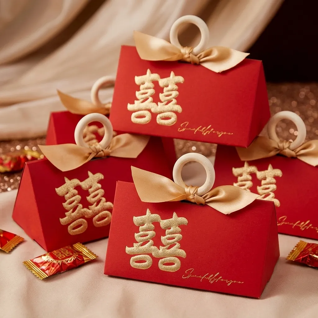 Candy Box Shuang Xi Segi Empat Panjang