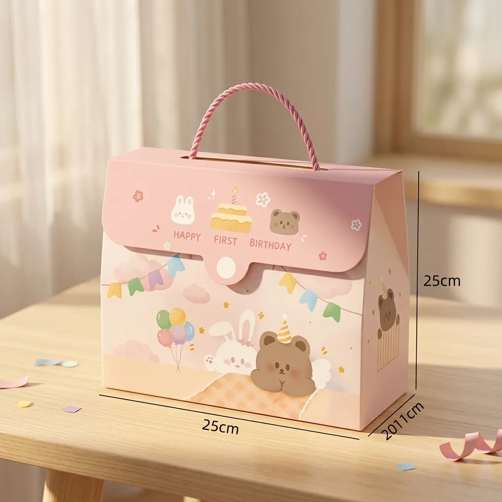 Hampers Ulang Tahun 1 Tahun Biru & Pink