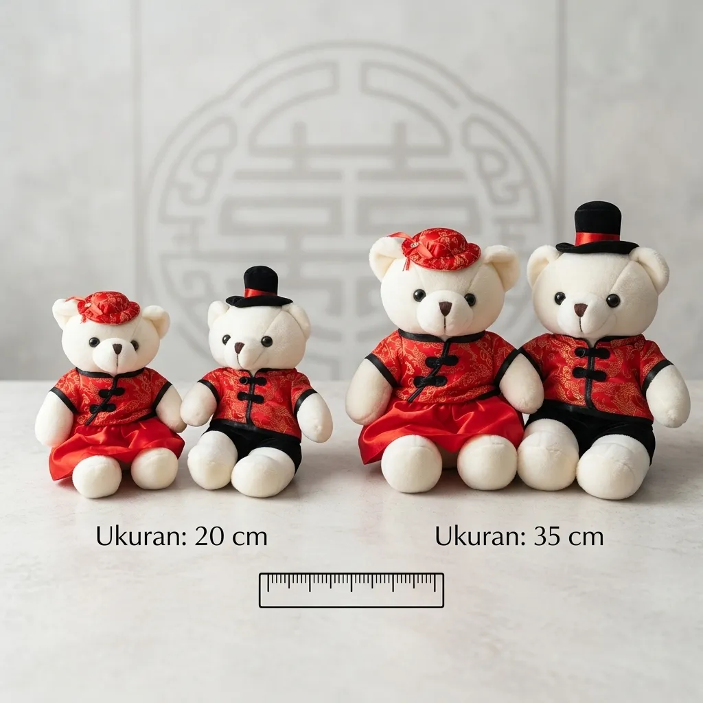 Boneka Couple Cheon sam
