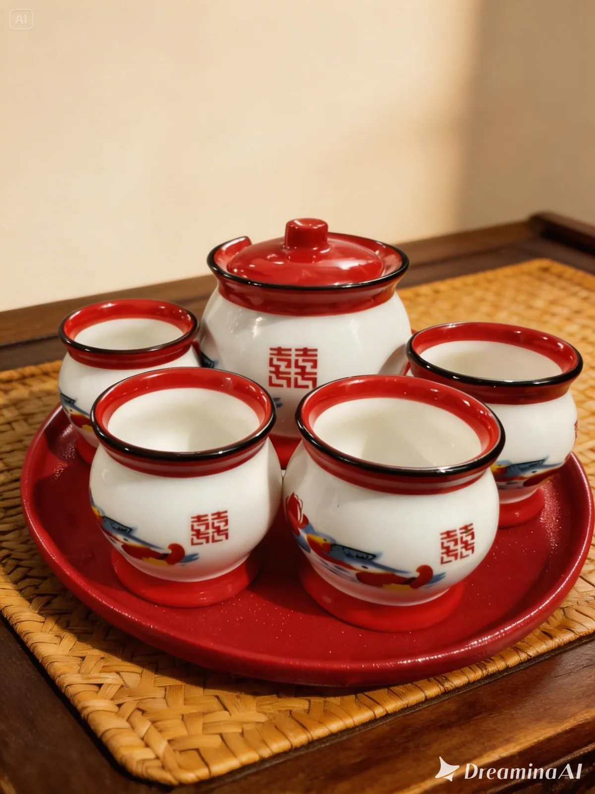 Teko Set Angsa Mini