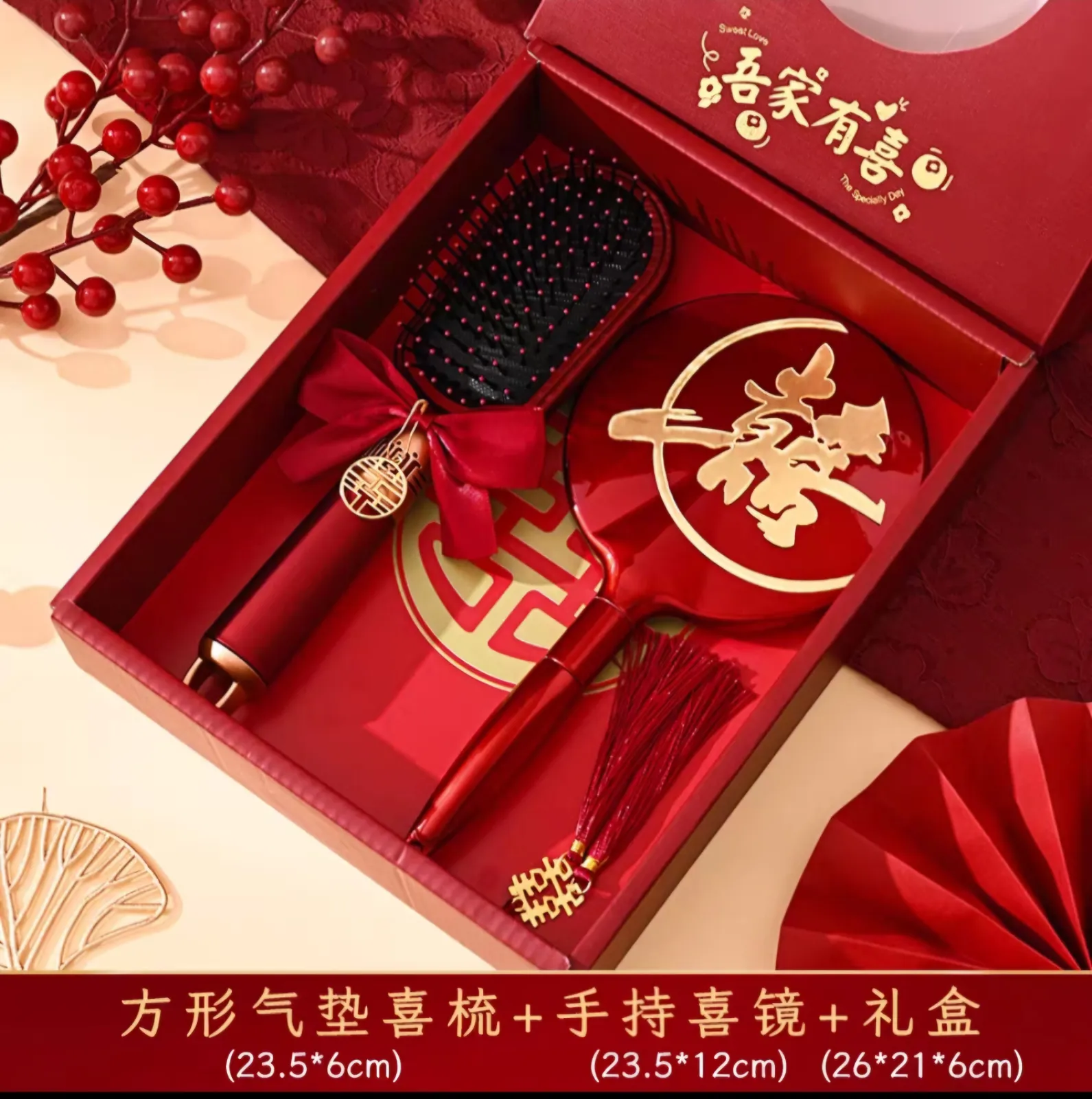 Sisir + Cermin SET DUS Mickey