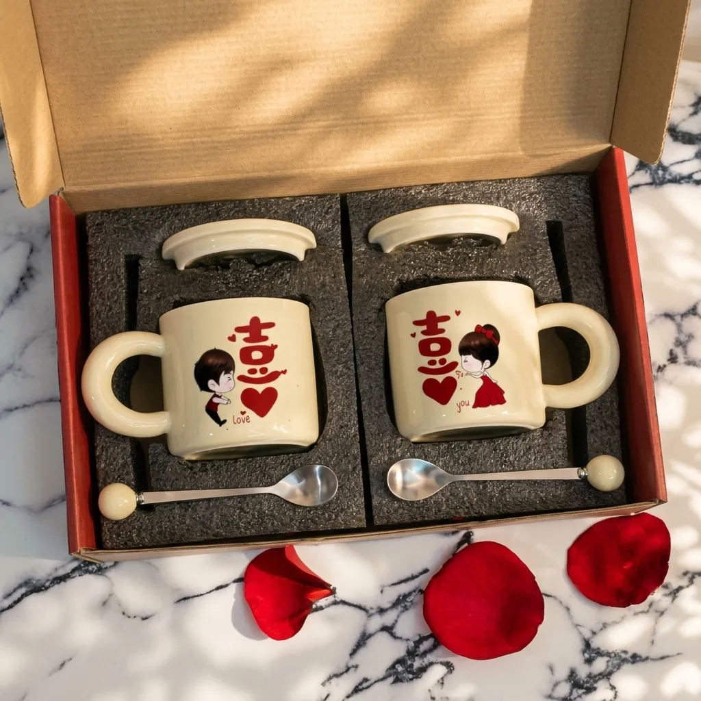 Mug Keramik Couple Sepasang