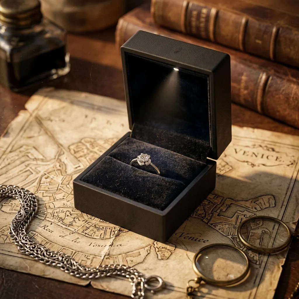 Kotak Cincin LED