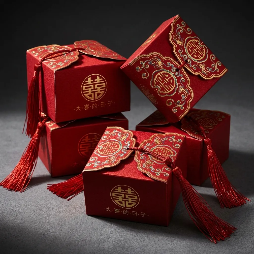 Candy Box Shuang XI 8x8x5,5 CM