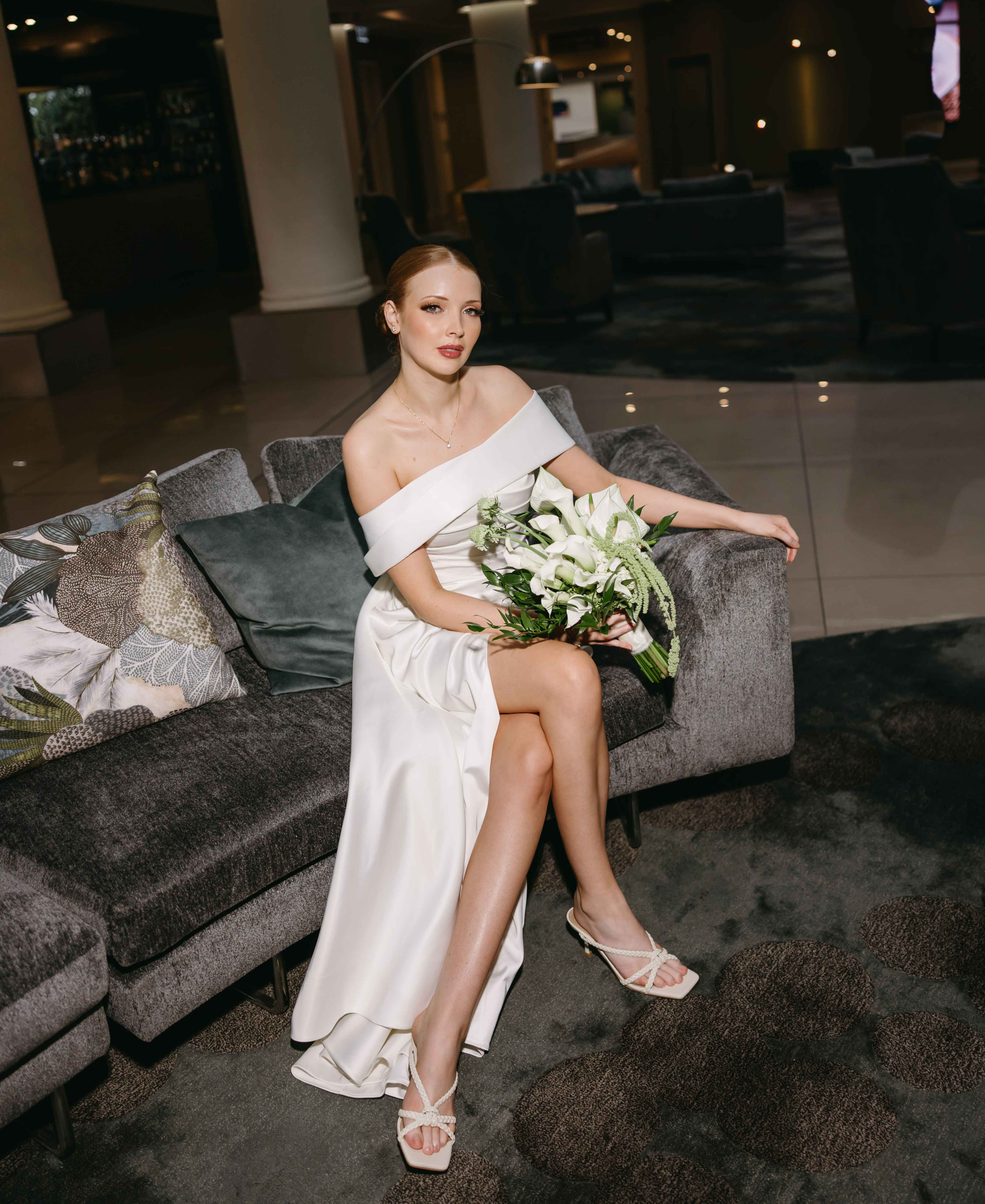 Aveline| Off-Shoulder Wedding Dress 2