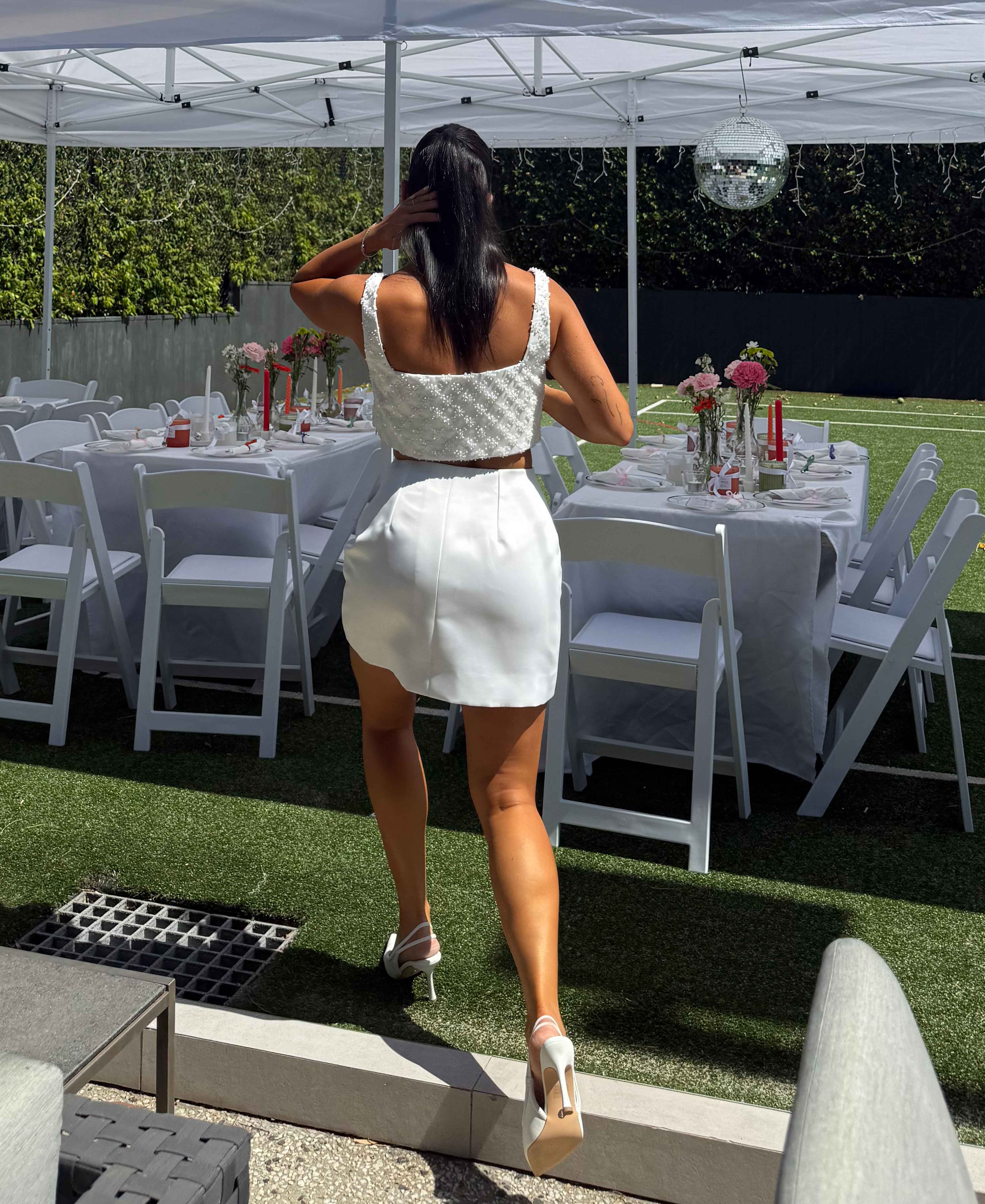 Real Bride Izabella | Custom Bridal Shower Dress 2