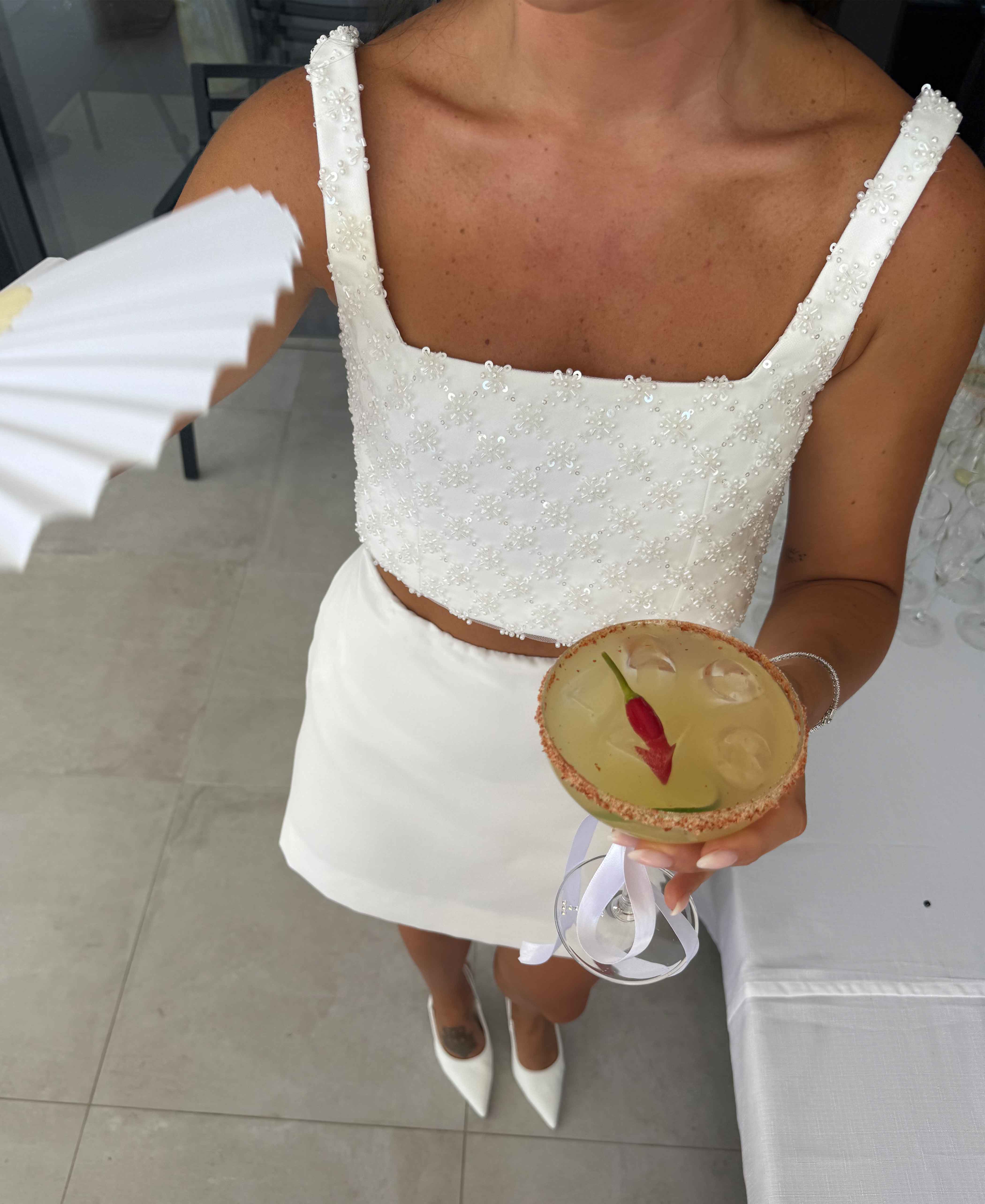 Real Bride Izabella | Custom Bridal Shower Dress 3