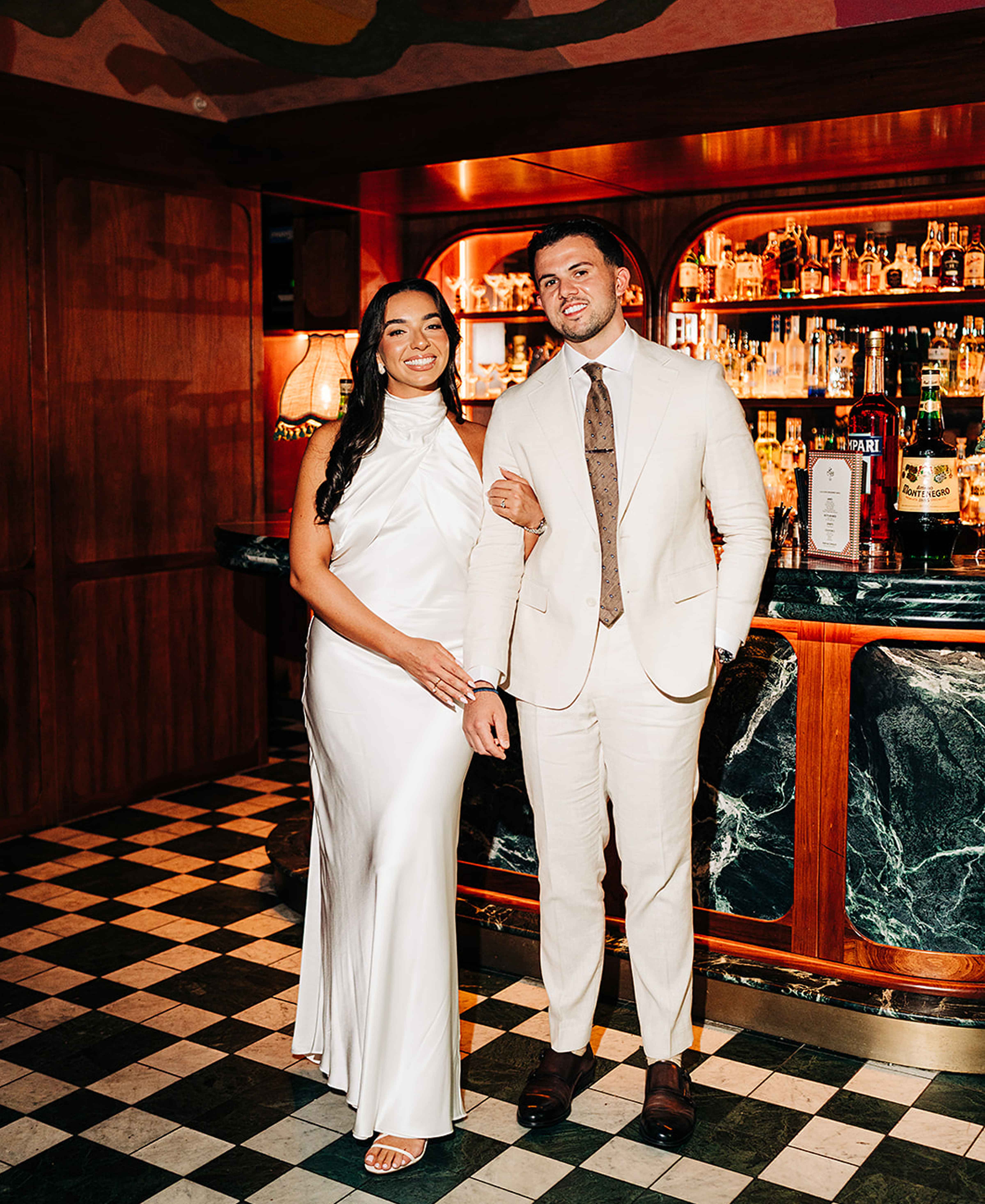 Real Bride Lily | A Modern Engagement Look by Sani