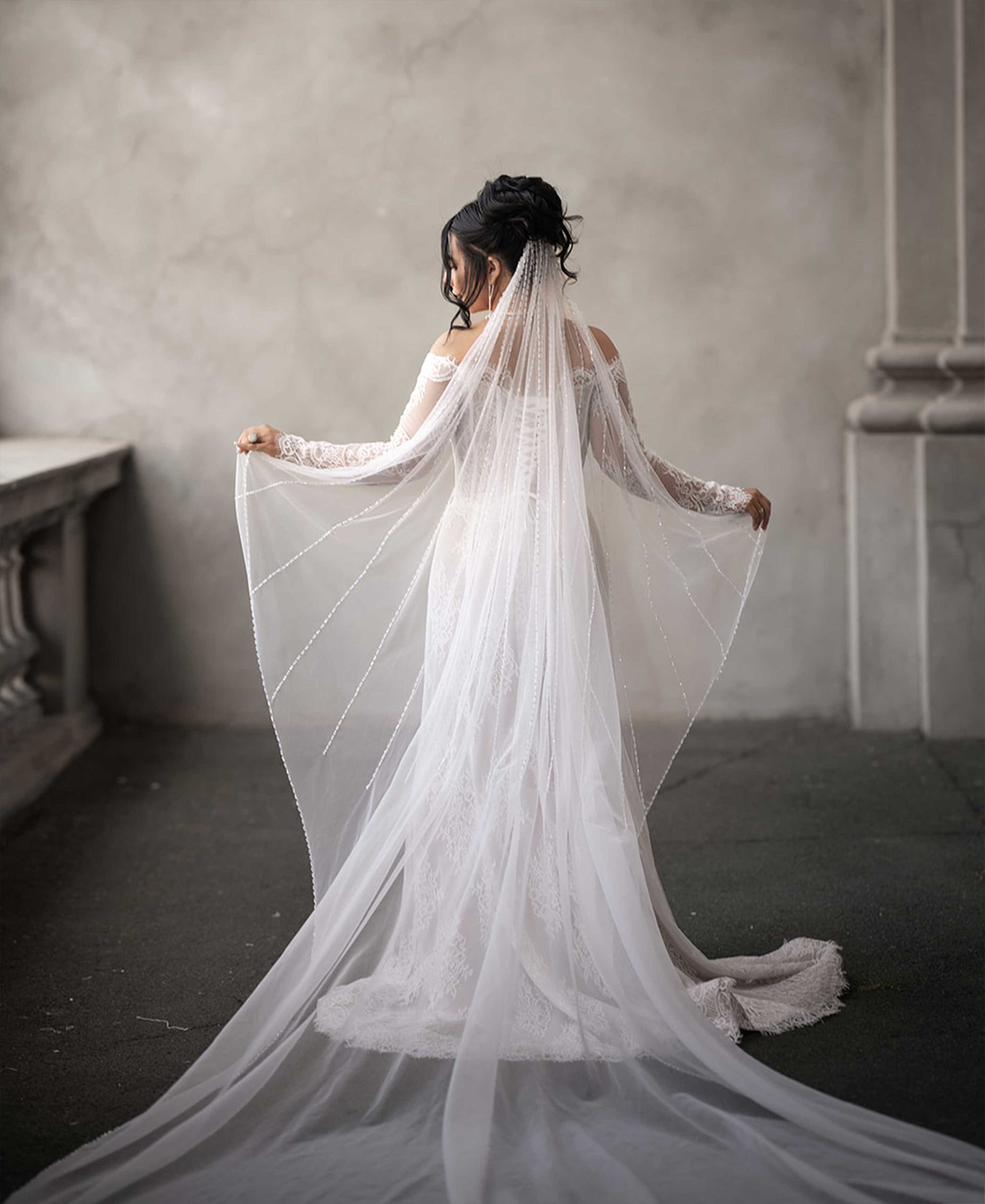 Real Bride Christina | A Stunning Bridal Look by Sani 3