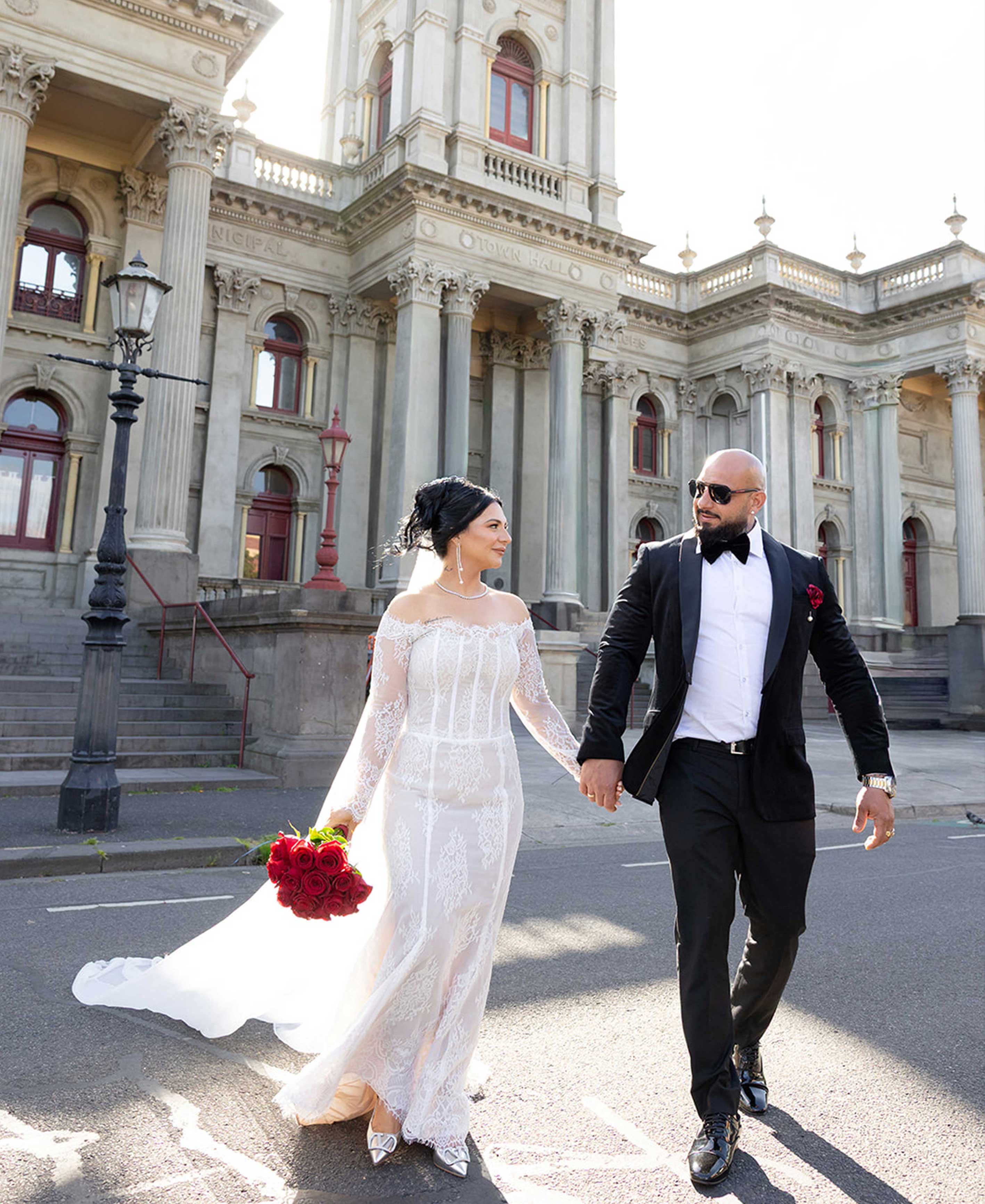 Real Bride Christina | A Stunning Bridal Look by Sani 4
