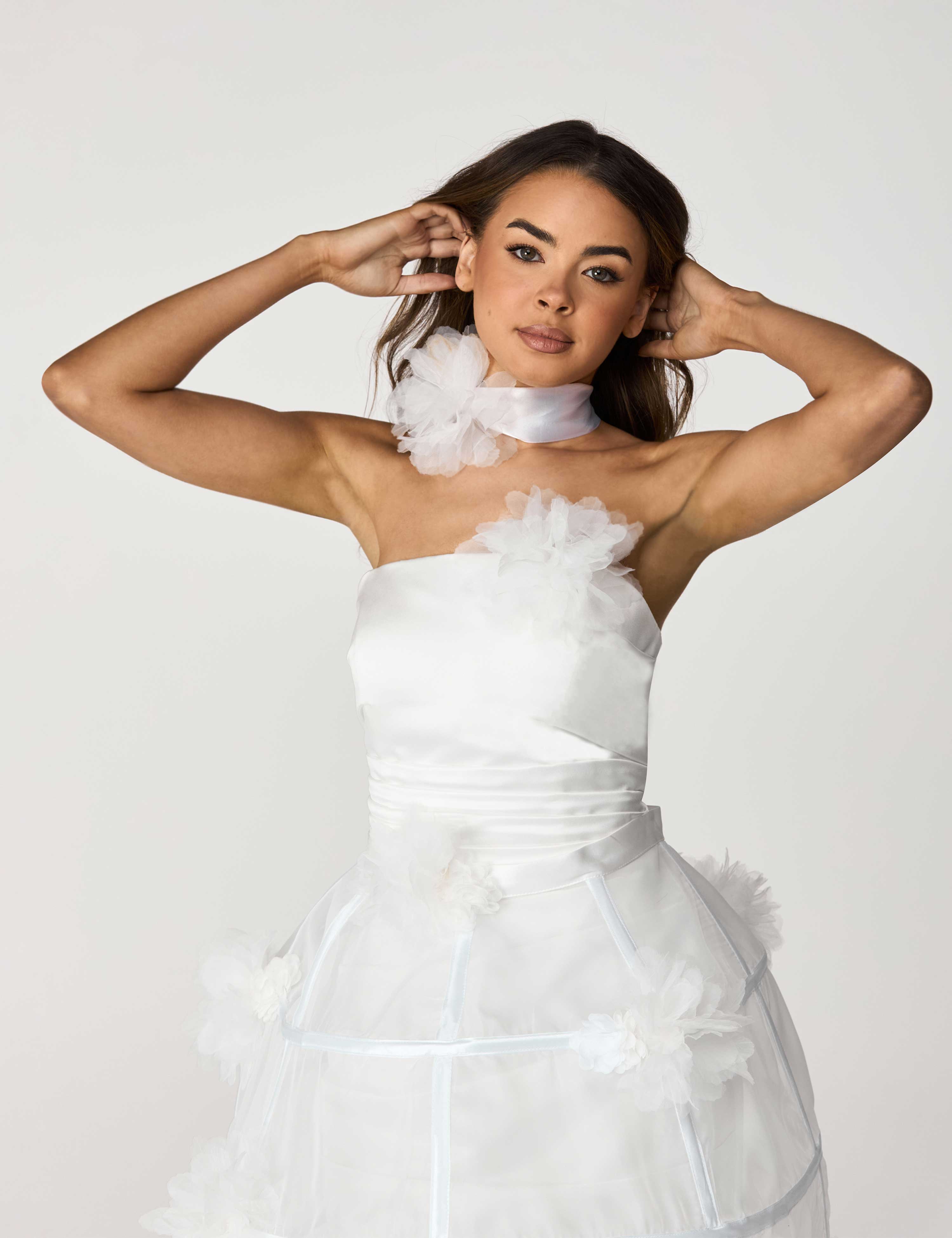 Fleur | Short Wedding Dress with Puff Skirt 3