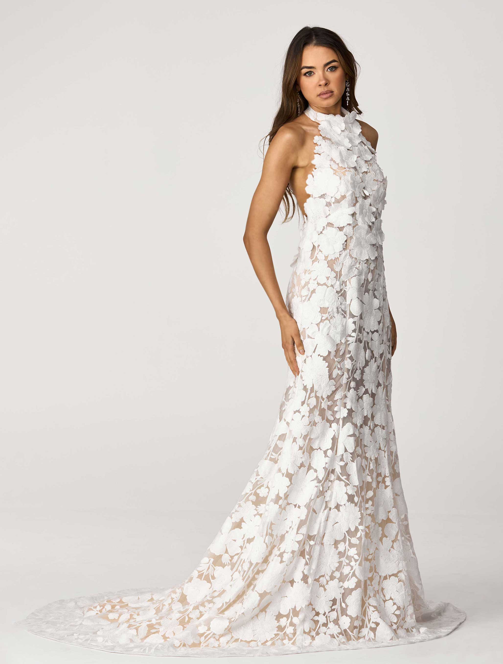 Brisa | Backless Lace Wedding Dress