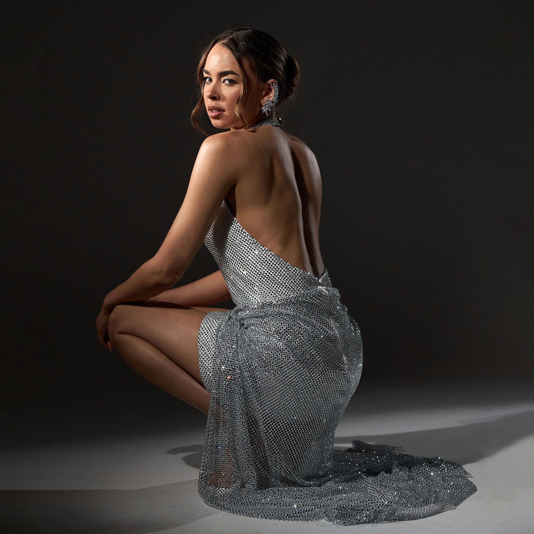 Aurelia | A Moonlit Masterpiece_Stunning Silver Evening Dress 3