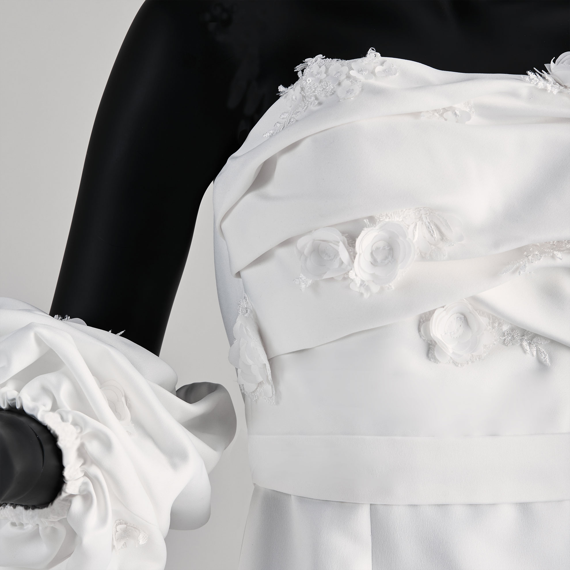 Misha | Timeless Charm with Dramatic Puffy Sleeves 2