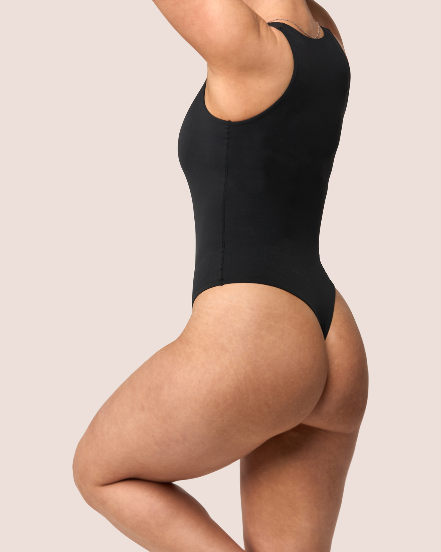 High Neck Bodysuit - Thong Back Design 4