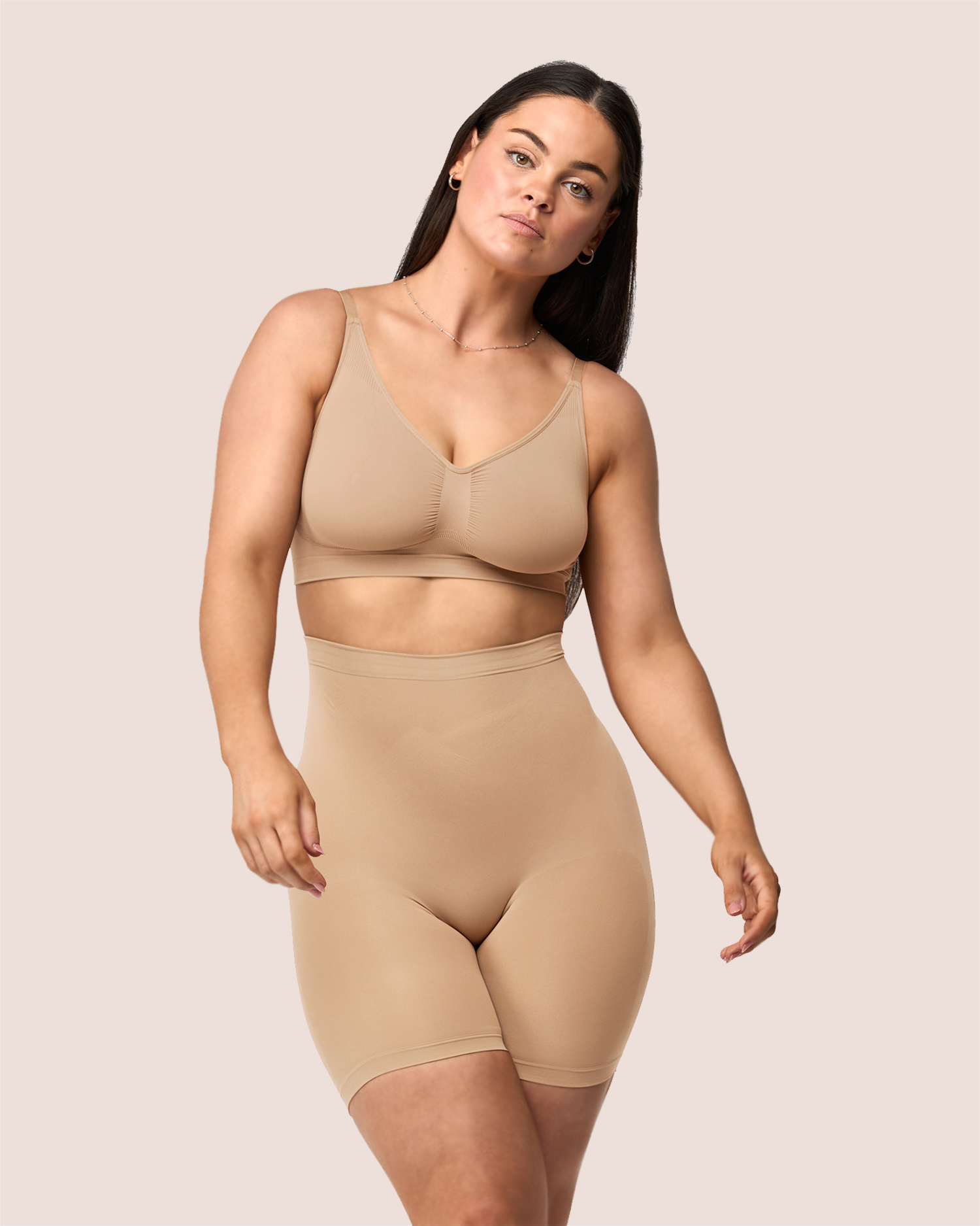 Seamless Mid-Thigh Shorts 6