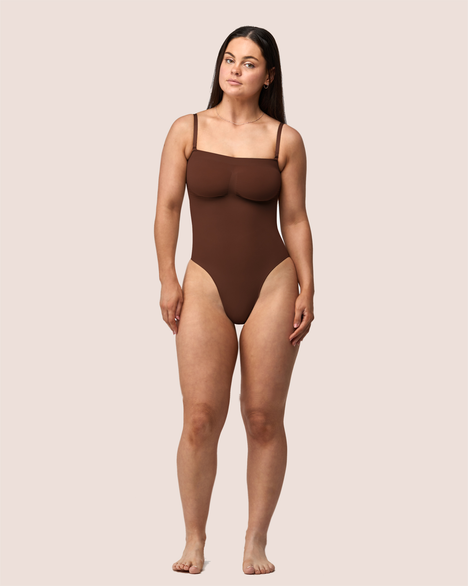 Seamless Shaping Brief Bodysuit – Strapless Design 6