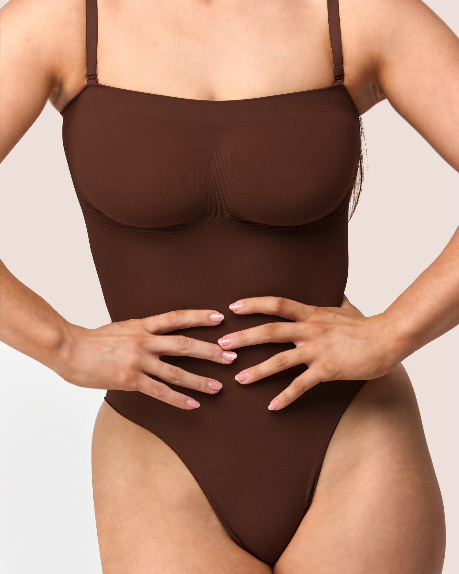 Seamless Shaping Brief Bodysuit – Strapless Design 7