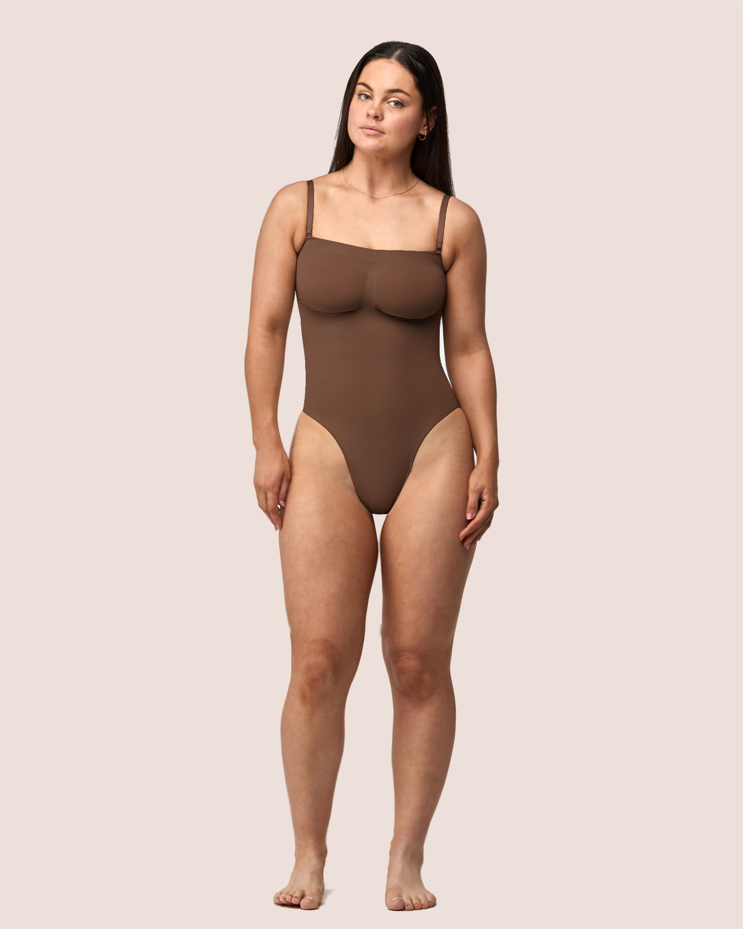 Seamless Shaping Brief Bodysuit – Strapless Design
