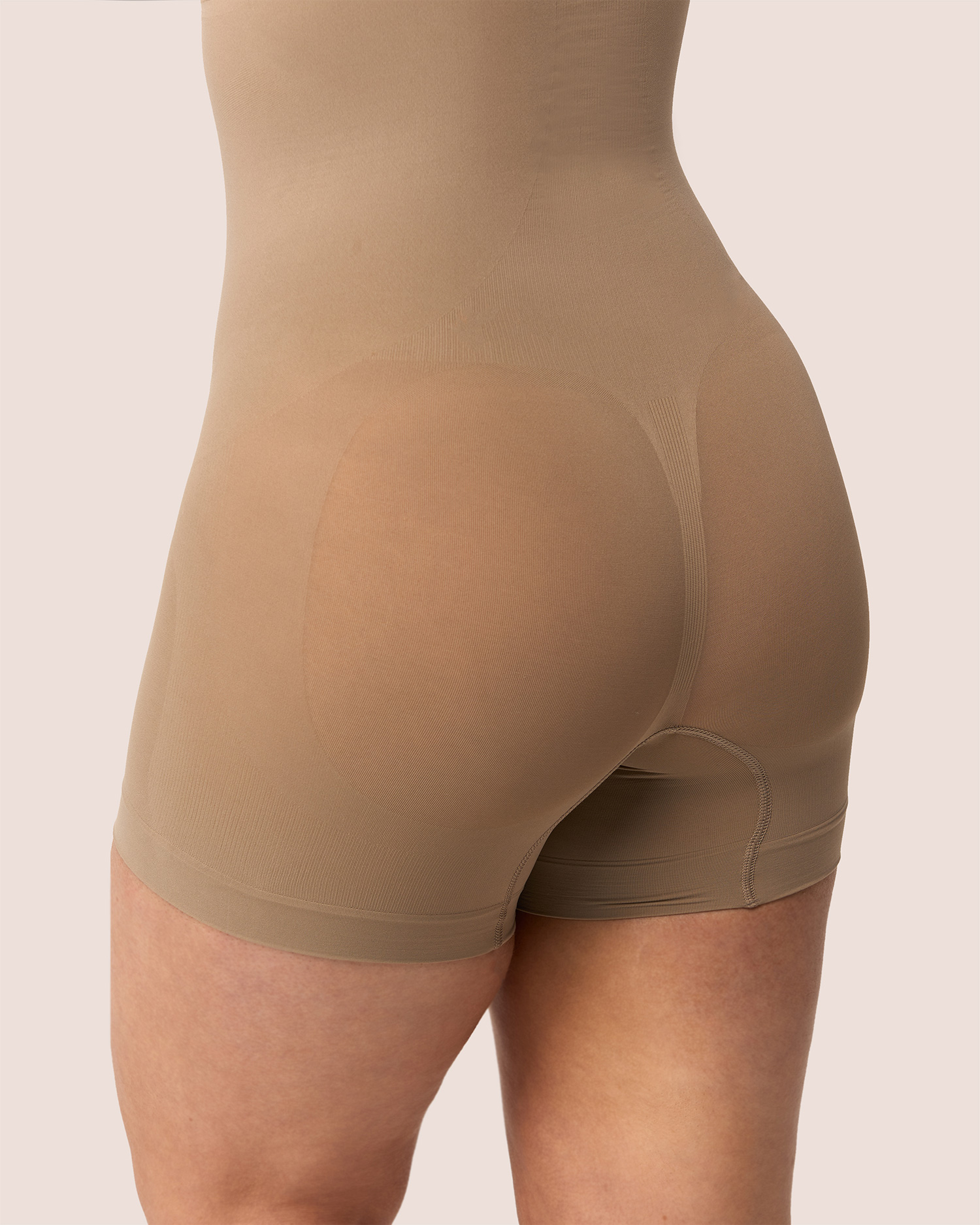 Seamless Shaping Mid-Thigh Bodysuit – Strapless Design 5