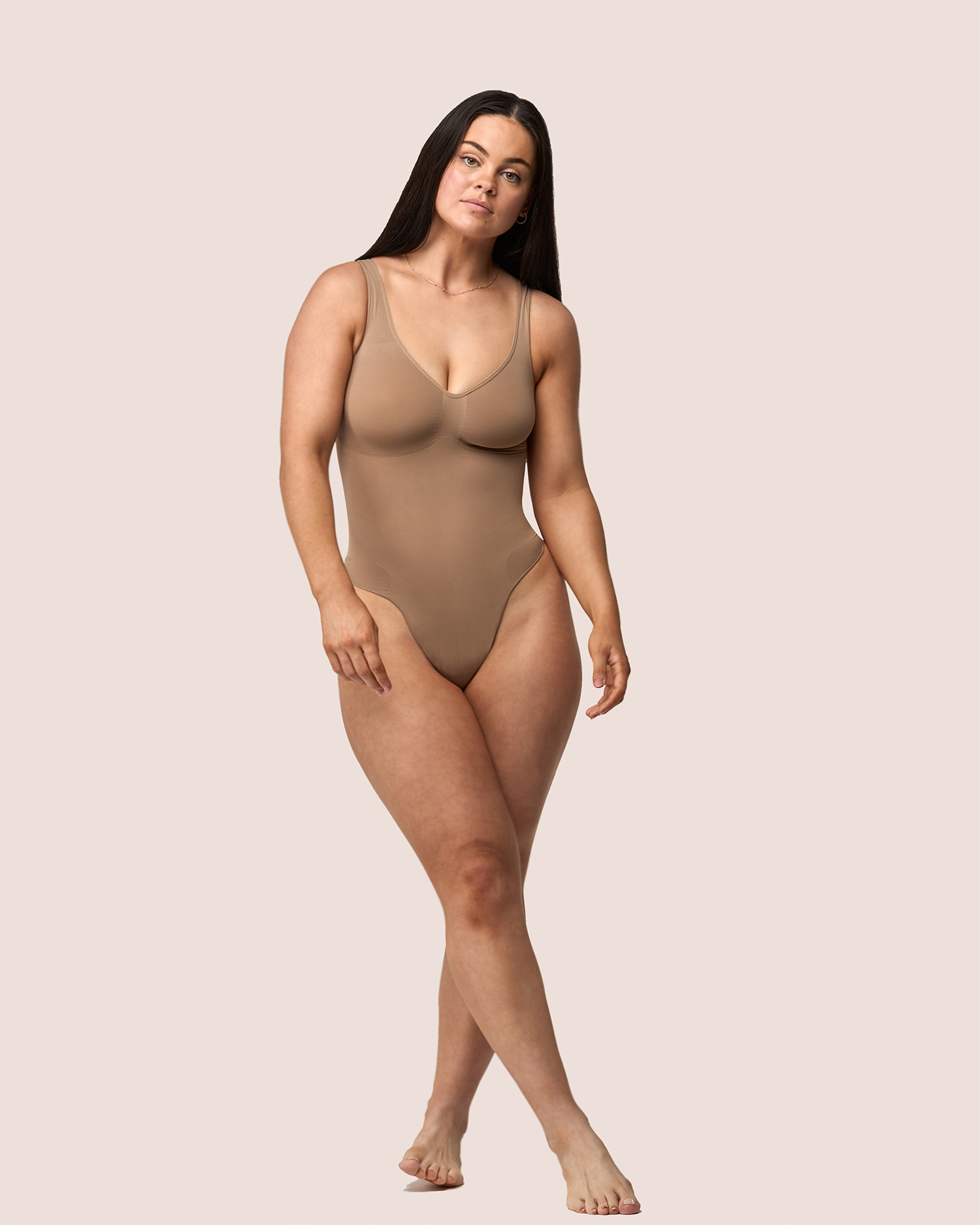 Seamless Shaping Thong Bodysuit 3