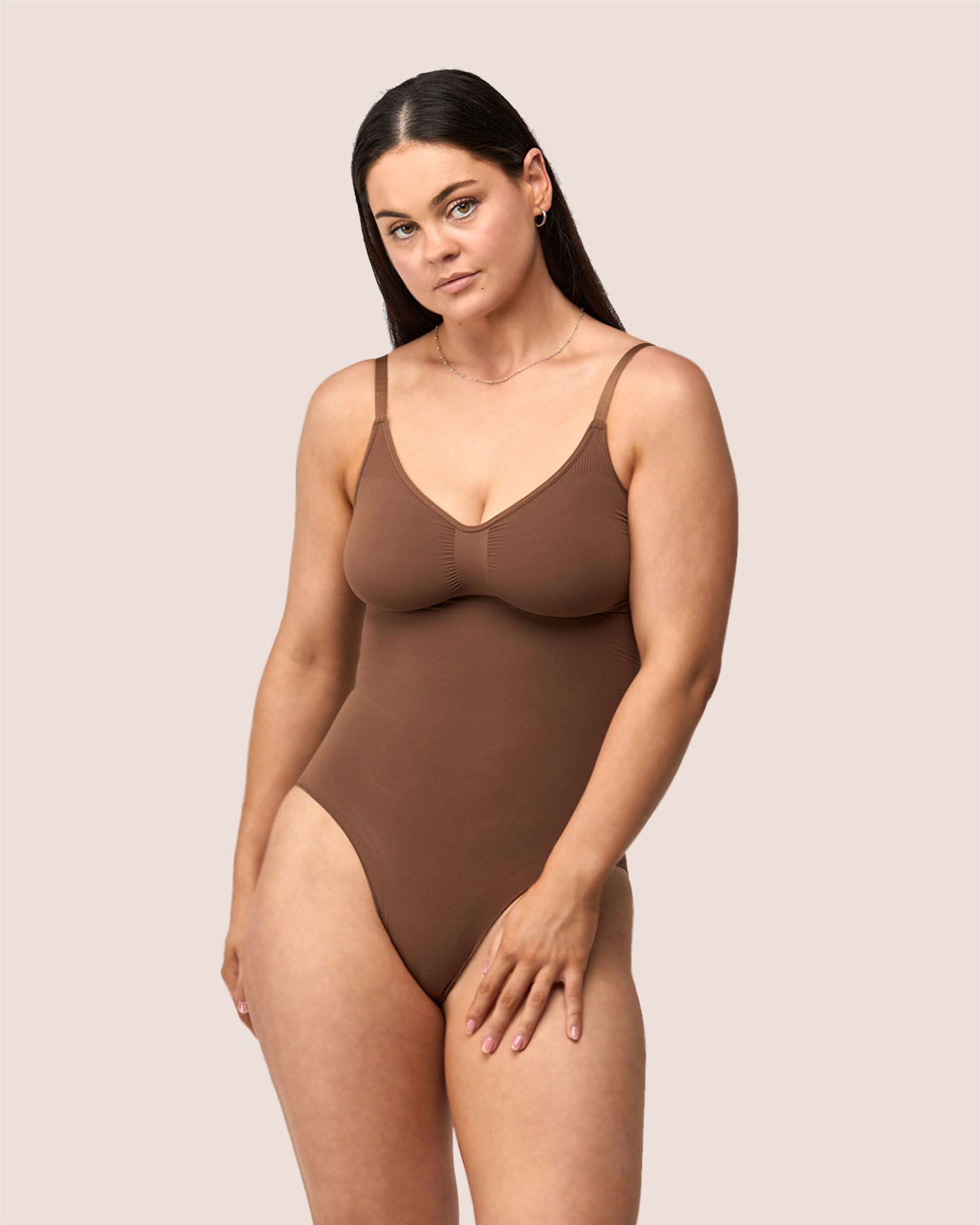 Seamless Shaping Brief Bodysuit 8
