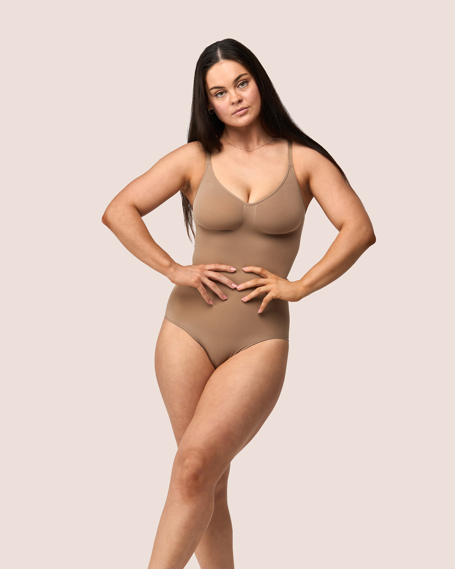 Seamless Shaping Brief Bodysuit