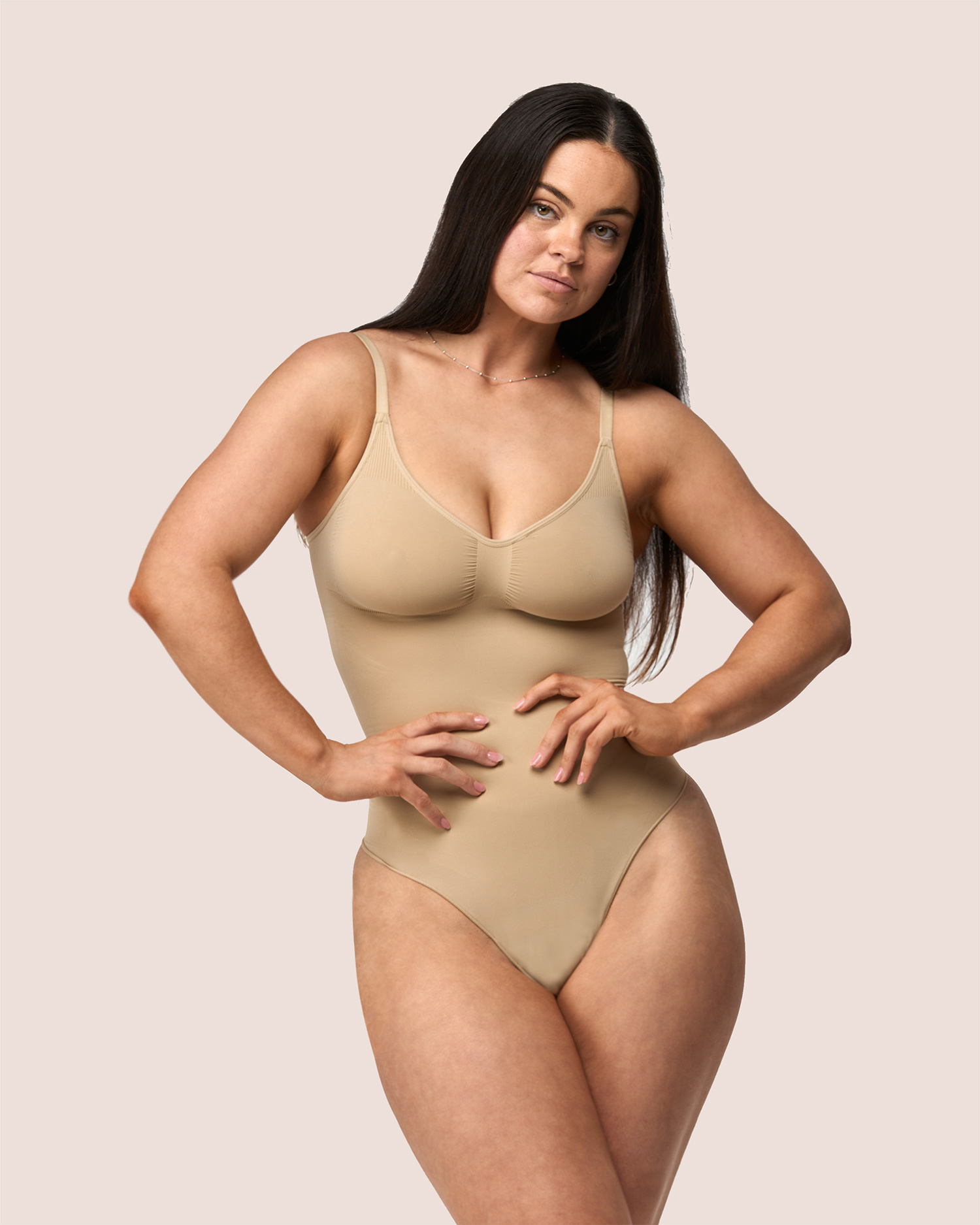 Seamless Shaping Thong Bodysuit