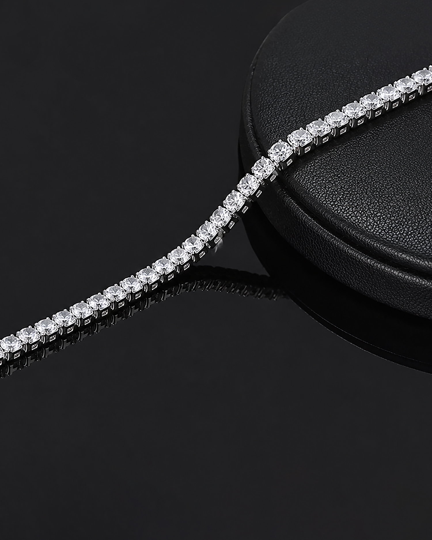 Aria – Sterling Silver Tennis Bracelet 3