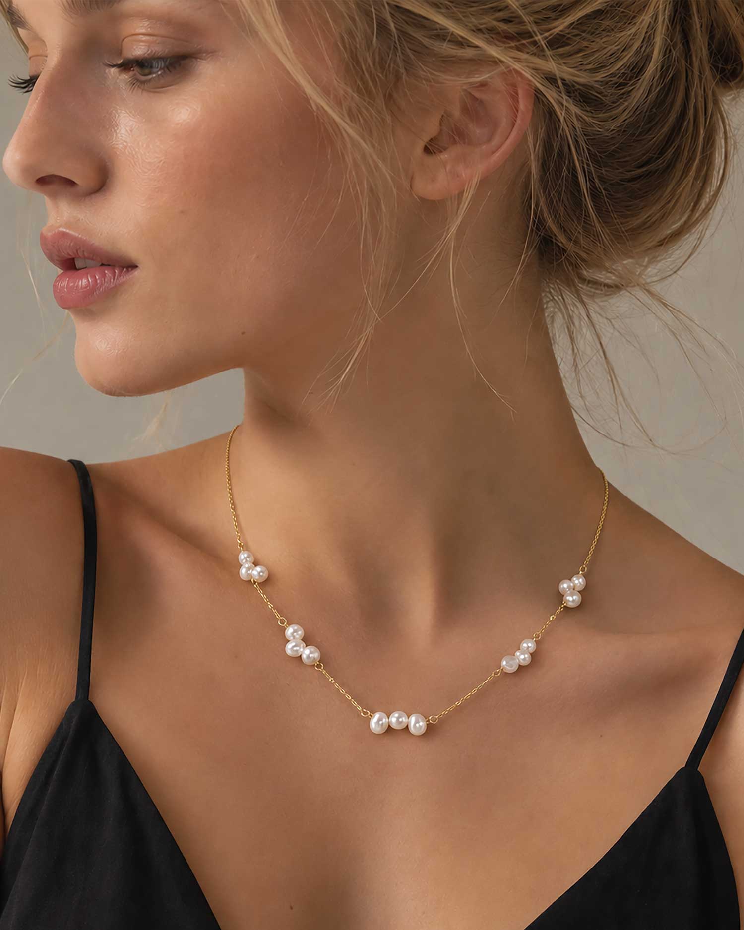 Aurelle β Irregular Freshwater Pearl Necklace
