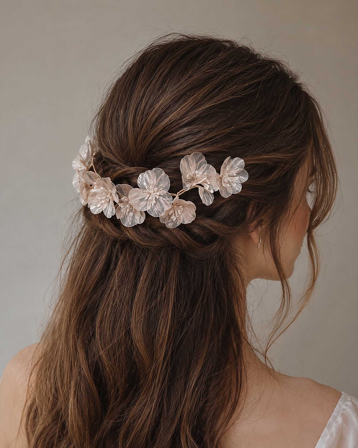 Elaria β Floral Bridal Headpiece