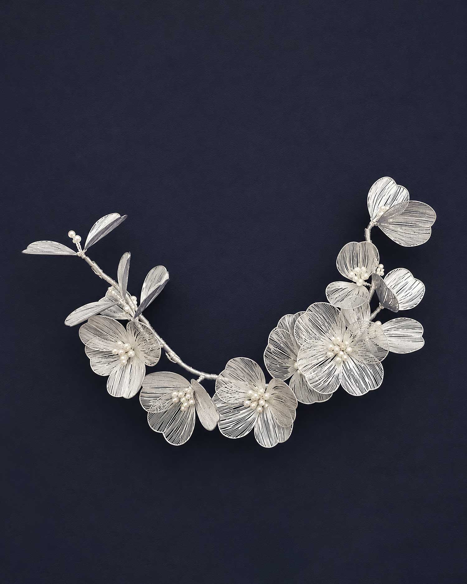 Elaria – Floral Bridal Headpiece 4