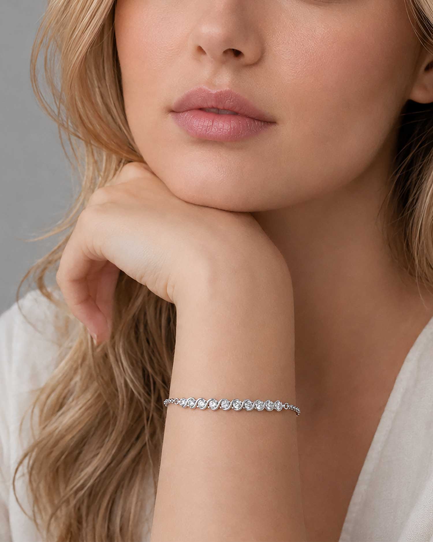 Elaris – Moissanite Tennis Bracelet
