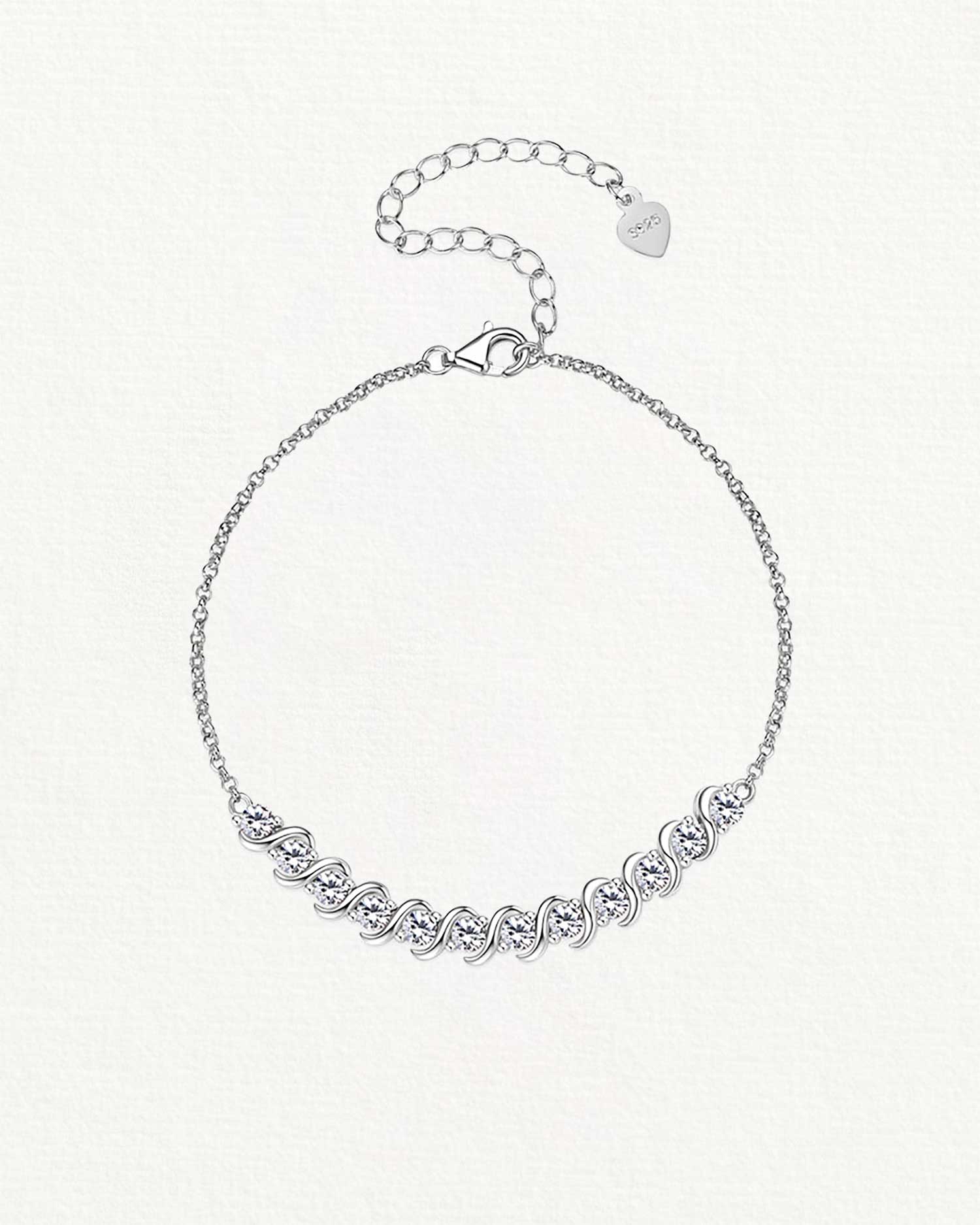 Elaris – Moissanite Tennis Bracelet 3