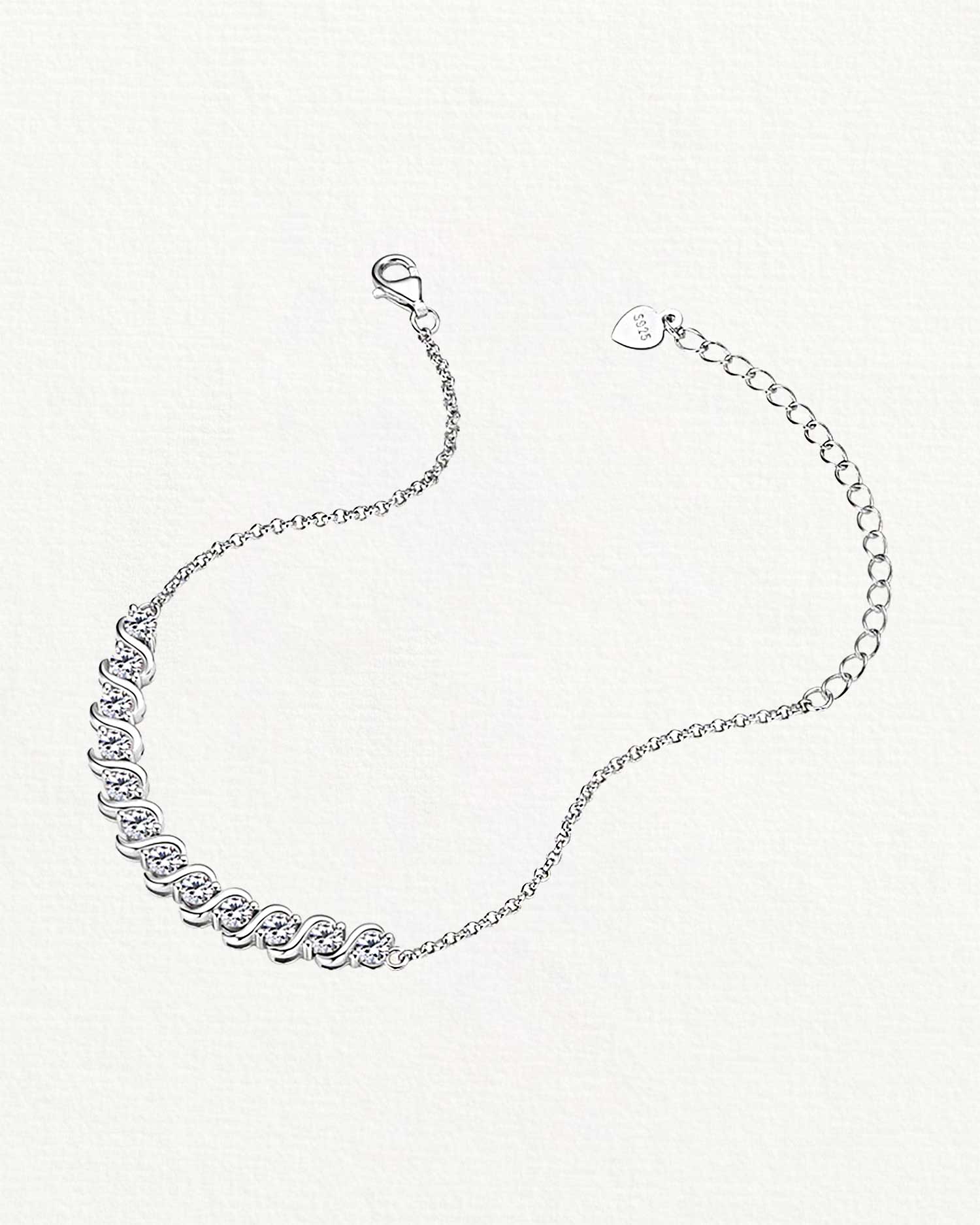 Elaris – Moissanite Tennis Bracelet 4