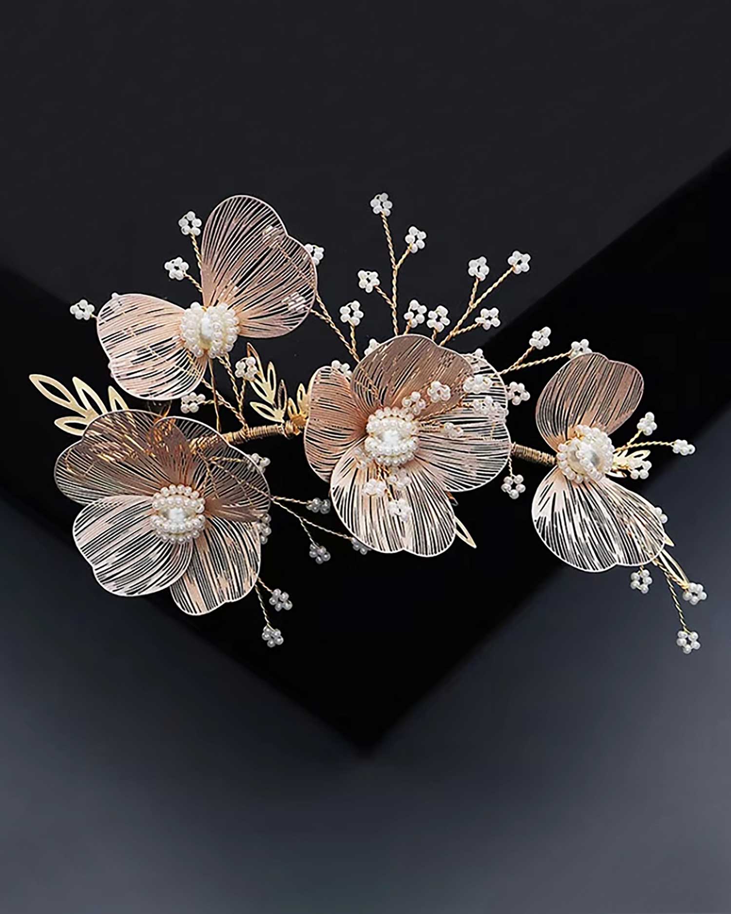 Fiora – Floral Bridal Headpiece 2