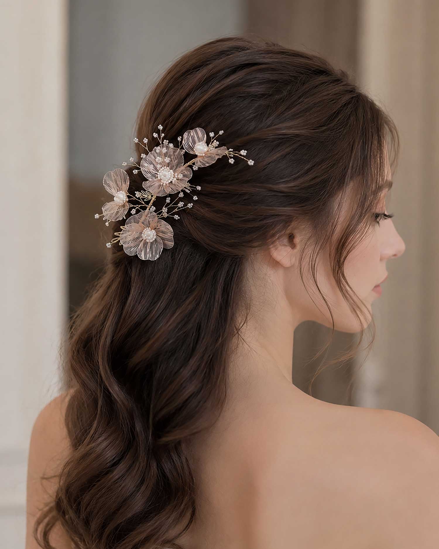 Fiora β Floral Bridal Headpiece