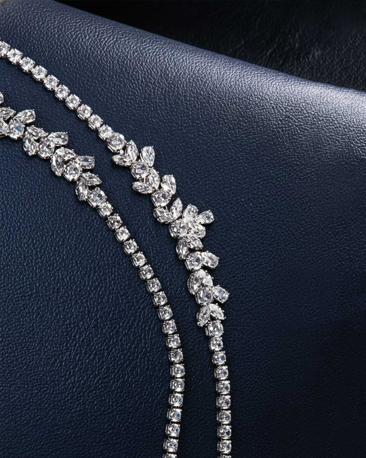 Florette – Floral Zircon Bridal Set 2