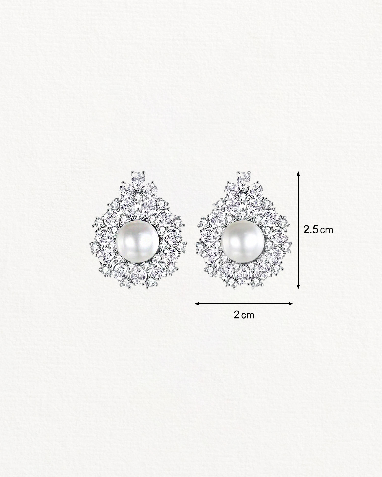 Liora – Pearl Blossom Stud Earrings 4