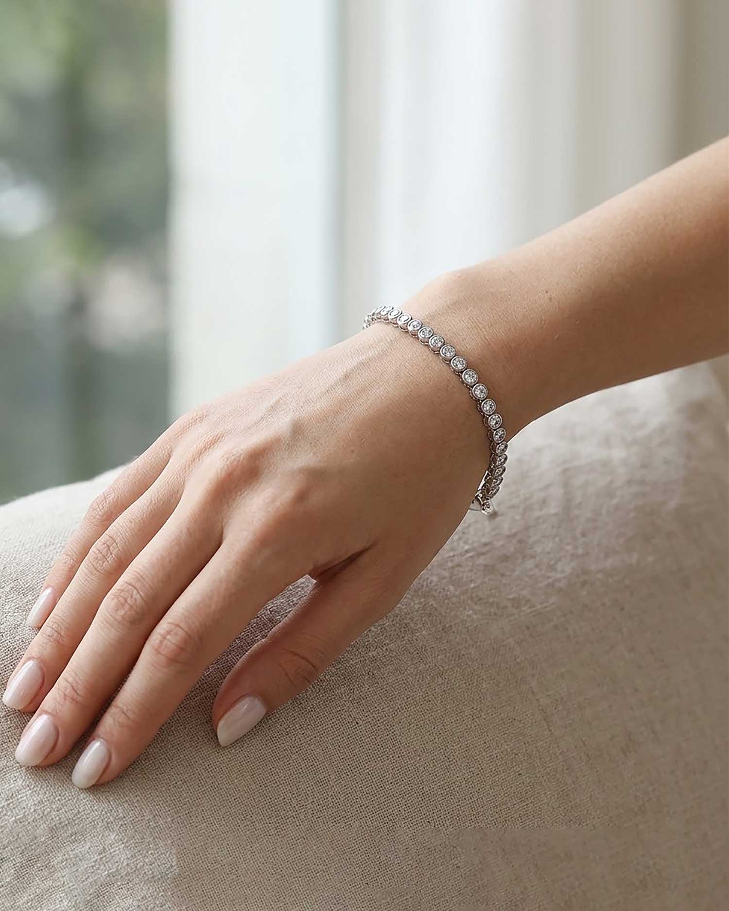 Lumina – Zircon Tennis Bracelet