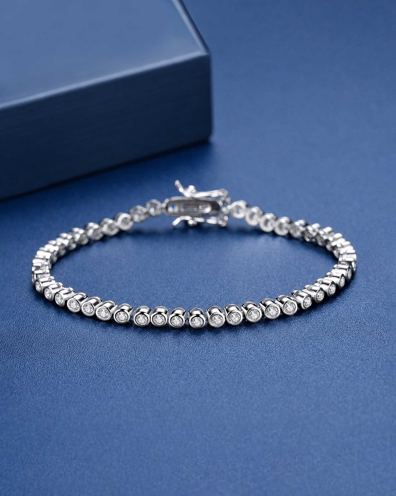 Lunara β Zircon Tennis Bracelet