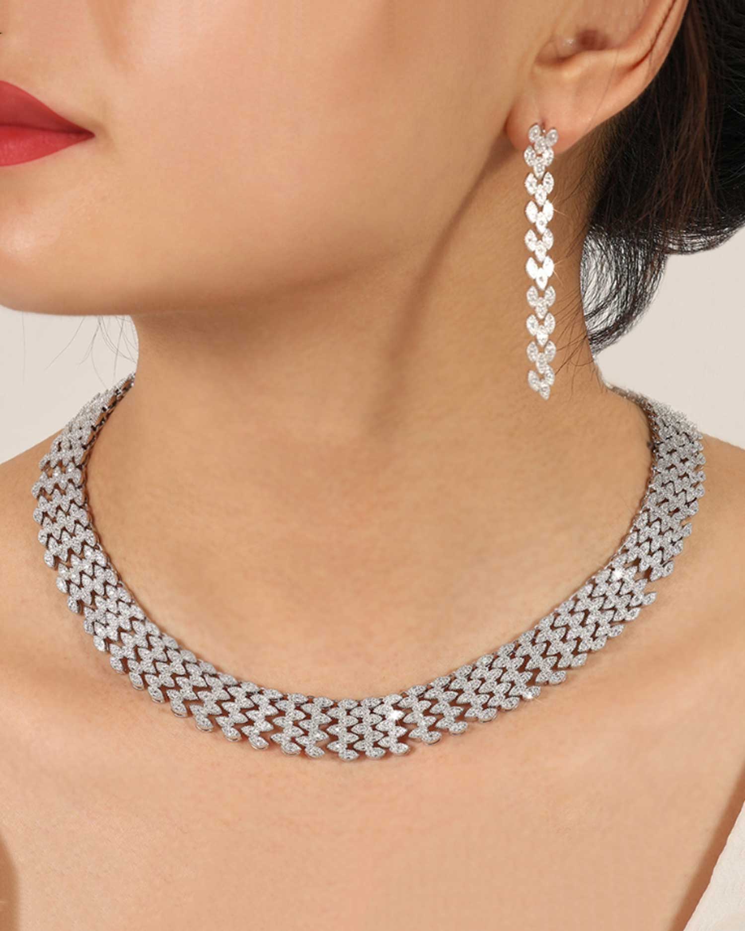 Lustra β Luxe Zircon Bridal Set