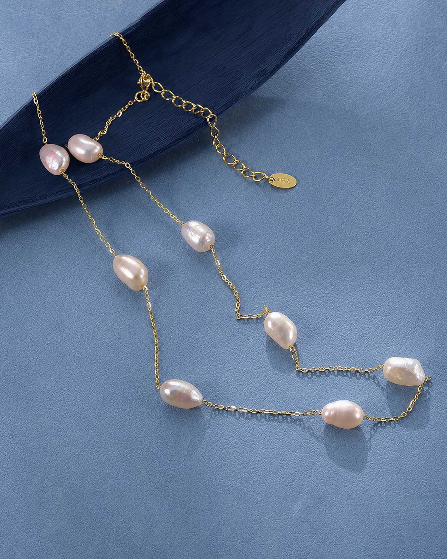 Orivelle β Freshwater Pearl Station Necklace
