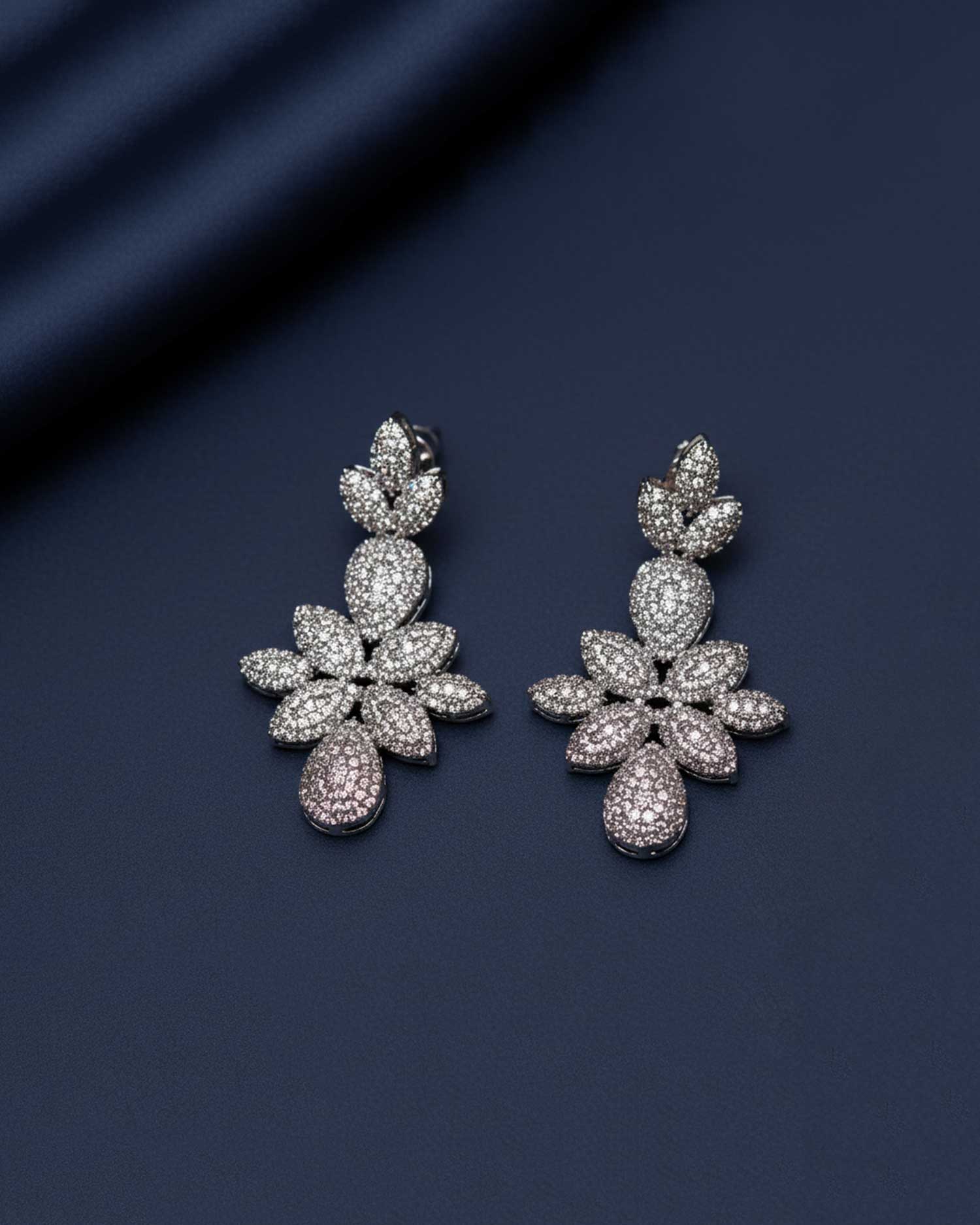 Seren – Floral Zircon Bridal Set 3