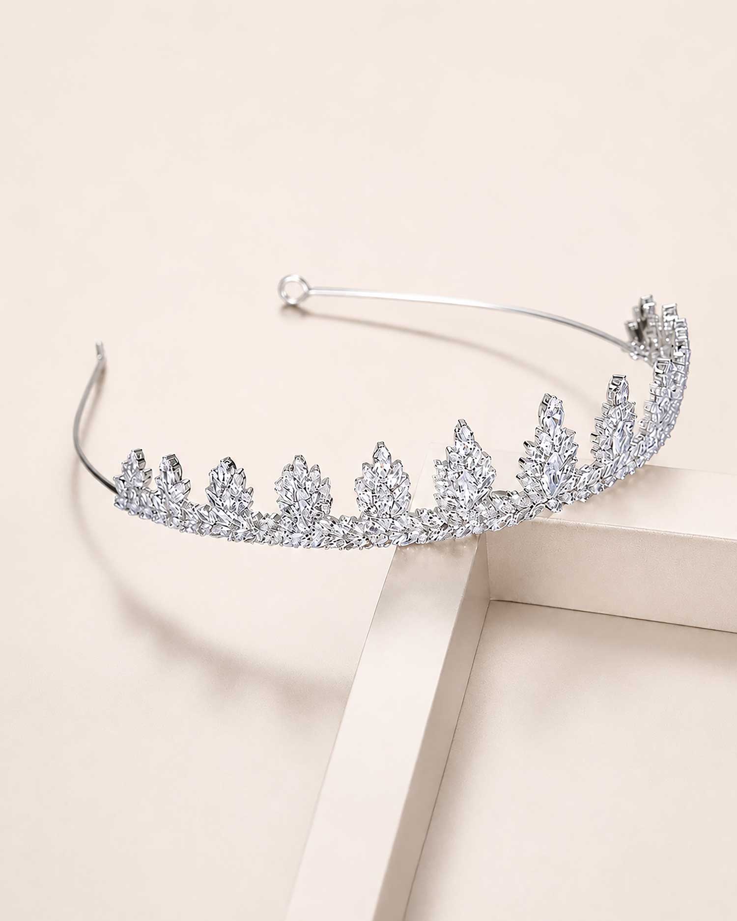 Zenya – Cubic Zircon Bridal Tiara 3